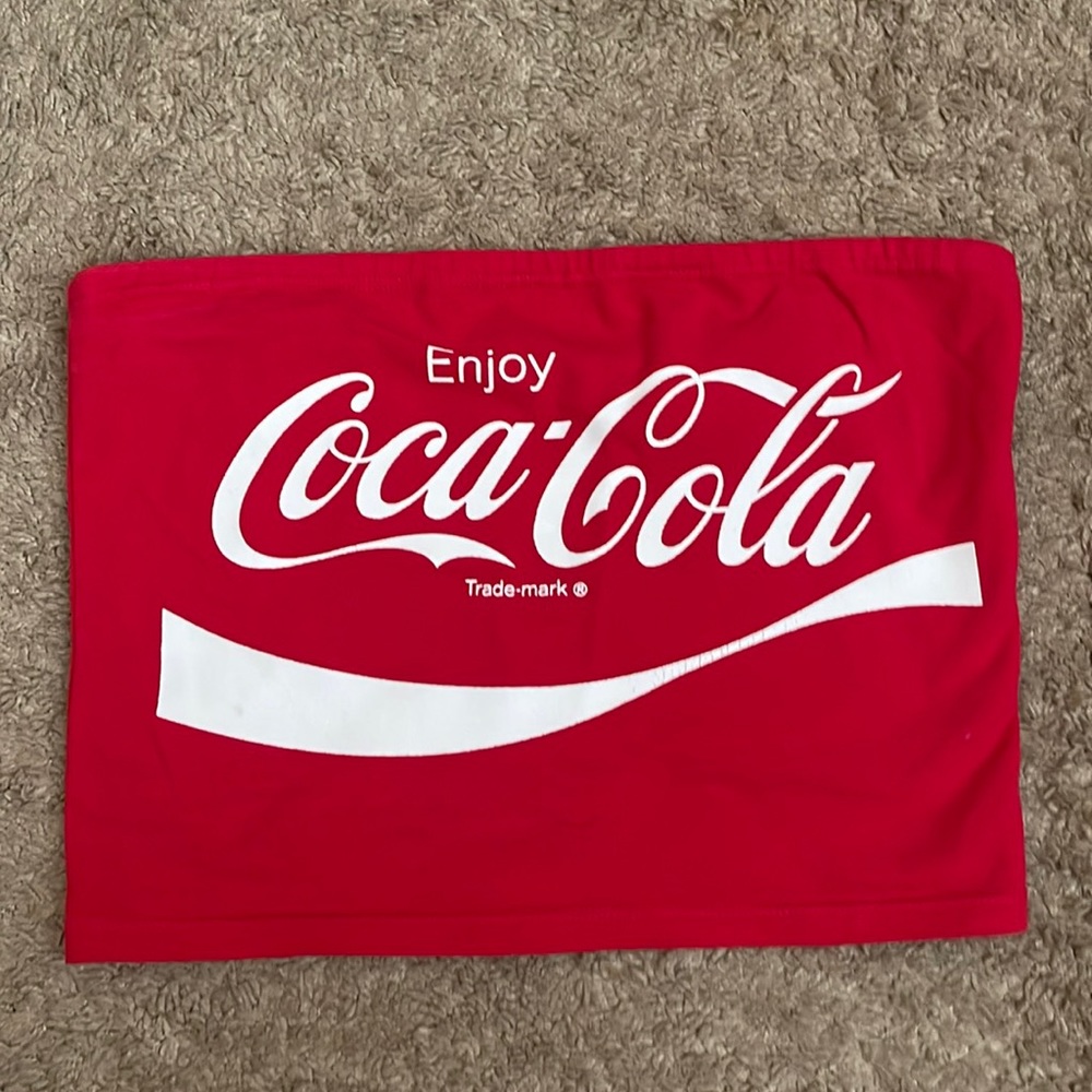 Coca-cola tube top